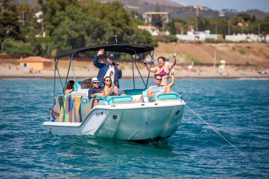 Up to 11 Pax enjoy the Marbella coast line on board - Starting Point at Mar Planchao in Marbella