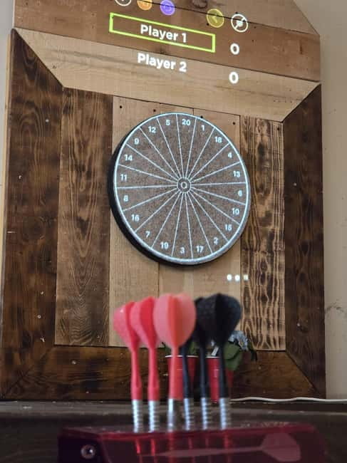 Valencia: Interactive Darts Game with Drinks - The Range of Games and Interactive Options