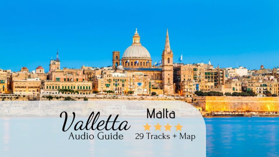 Valletta: Self-Guided Audio Tour, Map and Directions - Key Points