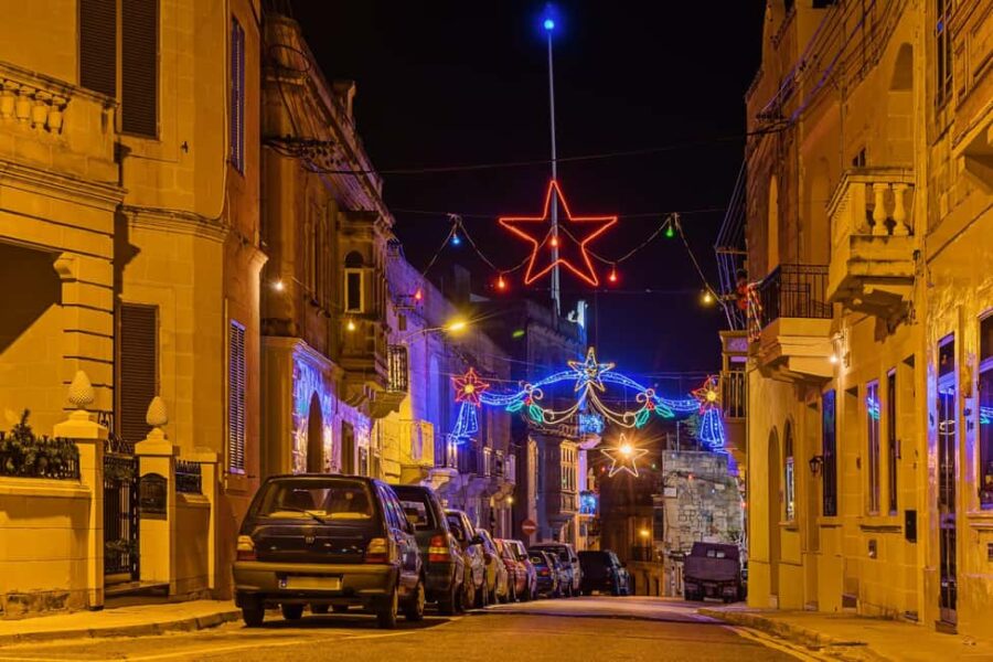 Vallettas Festive Lights Tour: A Private Christmas Walk - Starting at Valletta’s Iconic City Gate