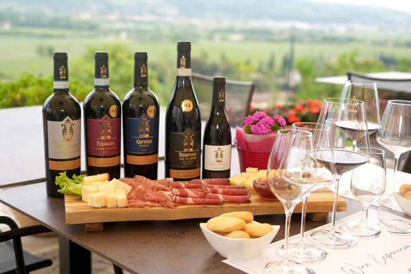 Valpolicella - Wine Tasting and Charcuterie Boards with a Panoramic View - Visiting Castrum Wine Relais in Veneto, Italy