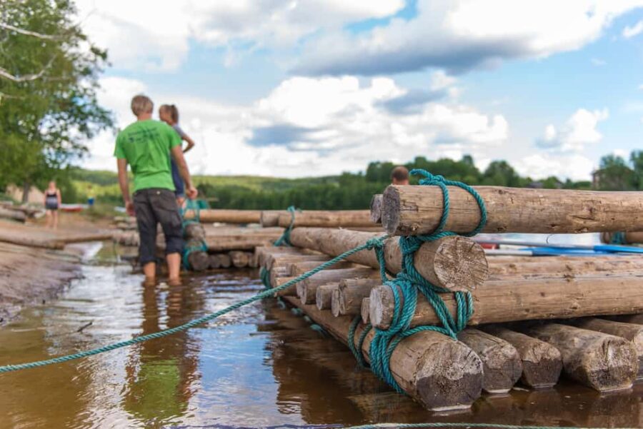Värmland: 2-days Timber Rafting on the Klarälven River - The Scenic Journey Down Klarälven River