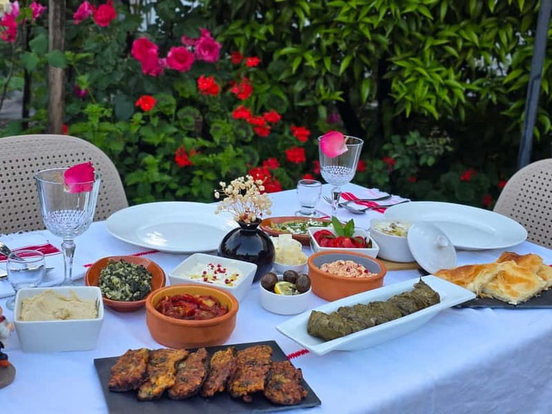 Vegetarian Albanian Food Tour in a Local Garden  Shkodër - The Authentic Albanian 3-Course Meal