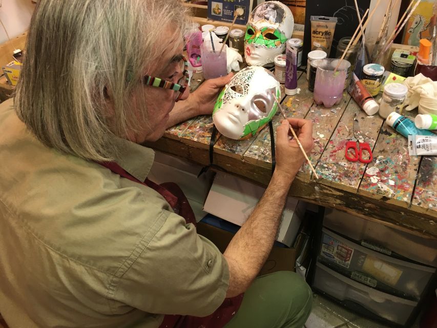 Venice: Carnival Mask Workshop - Meet the Venetian Mask Makers in a Historic Setting