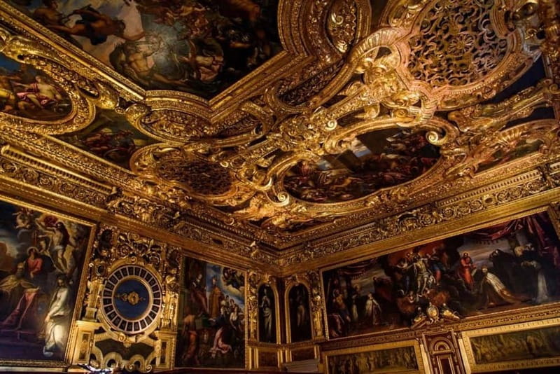 Venice: Entrance Tickets-Doges Palace & St. Marks Basilica - Exploring the Gothic Architecture Inside the Palace