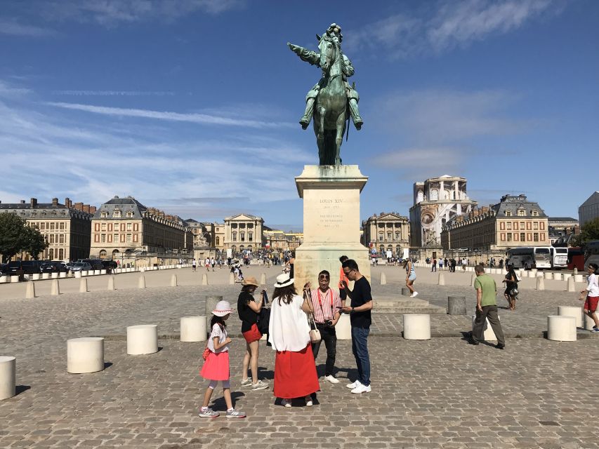 Versailles: Palace Guided Tour with Skip-the-Line Ticket - Meet at the Statue of Louis XIV in Versailles