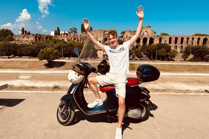 Vespa Tour Rome- Experience like a Roman - From the Colosseum to the Ancient Circo Massimo