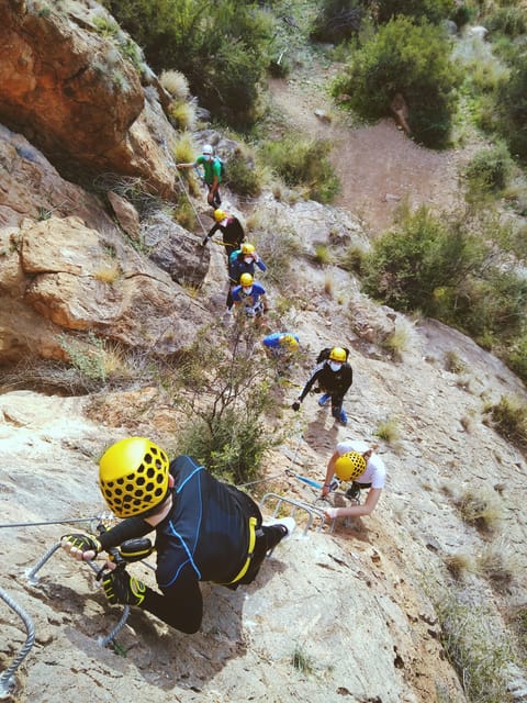 Via ferrata in Callosa del Segura - The Callosa del Segura Via Ferrata Route and Features