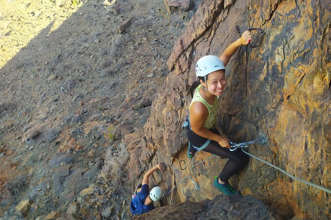 Via Ferrata in Gran Canaria. Vertical adventure park. Small groups - Exploring the Climbing Route and Key Features