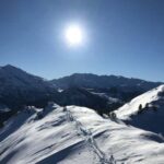 Vialattea: Ski Touring Day in extraordinary mountains - Starting in Cesana Torinese: The Tour Begins