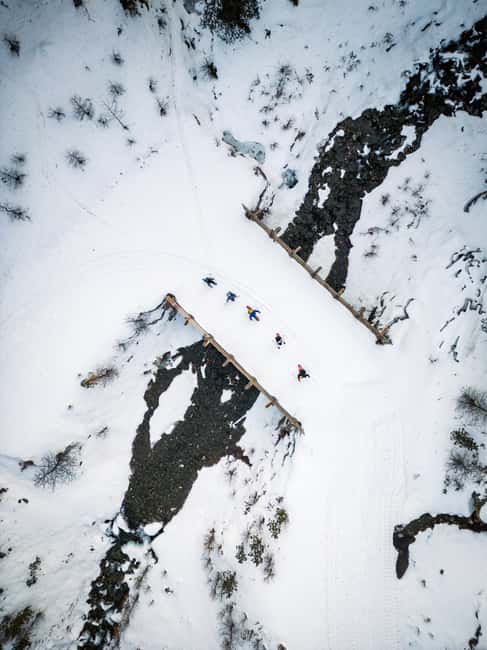 Vialattea: Snowshoeing in the Snowy Forest - Exploring Ancient Ruins and Spotting Wild Animals