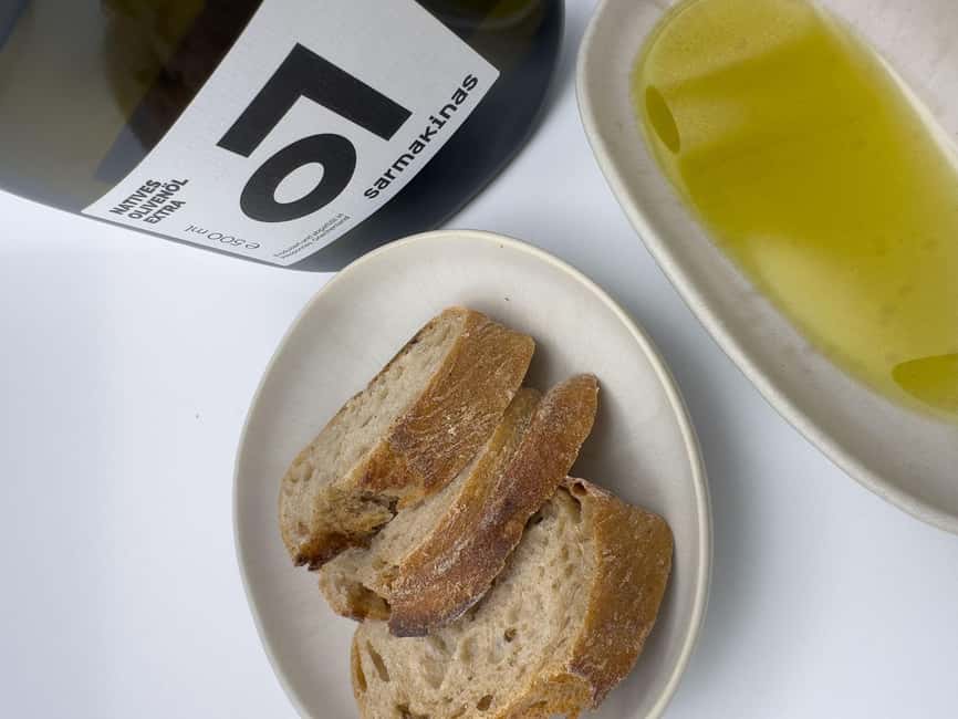 Vienna: Olive Oil Tasting at Sarmakinas  60 Minutes of Greek Delight - Key Points