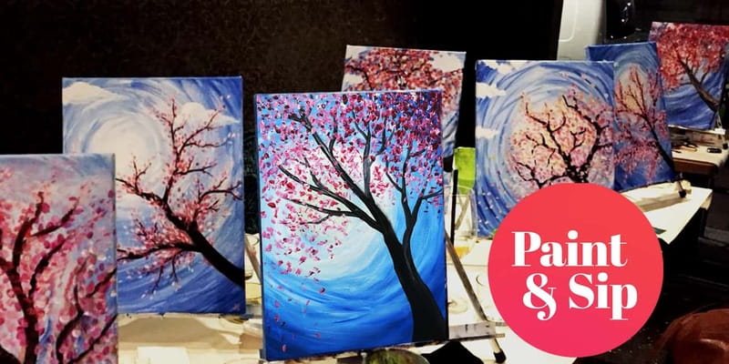 Vienna: Paint and Sip Evening - The Perfect Setting in Central Vienna