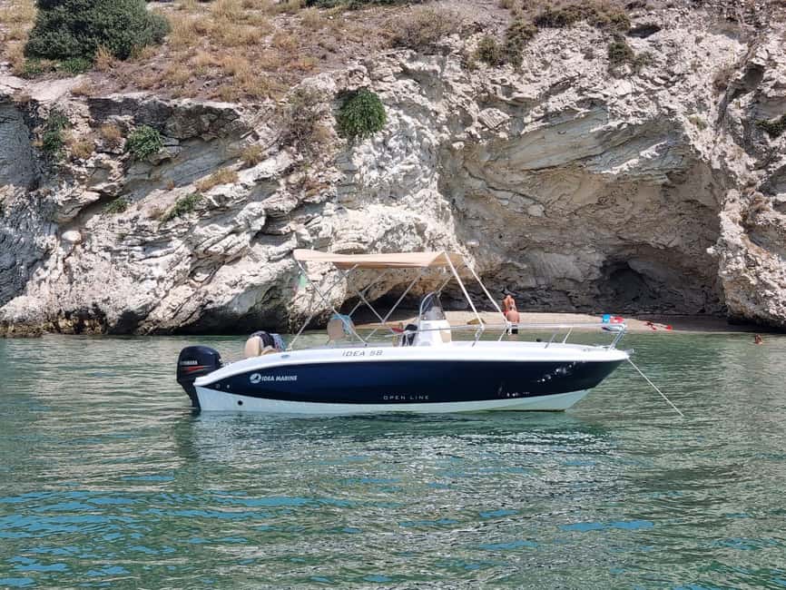 Vieste: South coast boat excursion with swim stop - Departing from Vieste’s Tourist Port and Meeting Details