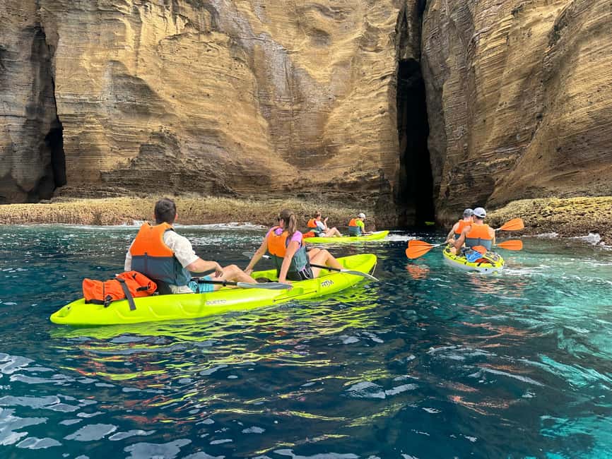 Vila Franca do Campo: Coast & Islet Caves Guided Kayak Tour - Starting Point at Marina de Vila Franca do Campo