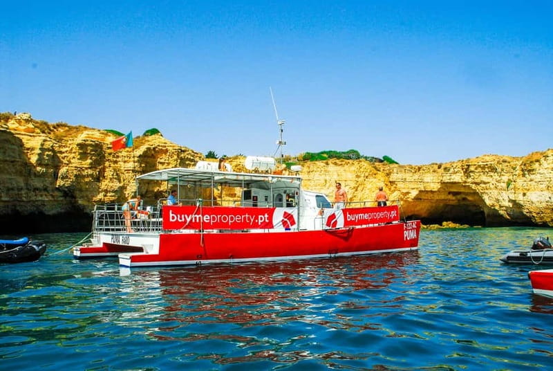 Vilamoura: Benagil Cave Boat Trip with Beach BBQ and Kayak - Starting Point and Departure Details from Vilamoura