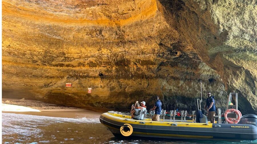 Vilamoura: Benagil Caves and Coastline Boat Tour - The Eco-Friendly Boat: Design and Safety Features