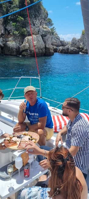 Villeneuve-Loubet: Small group catamaran day cruise - Starting Point at Marina Baie des Anges