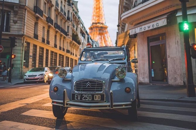 Vintage 2CV Adventure: 2-Hour Paris Highlights Tour - From the Eiffel Tower to Montmartre