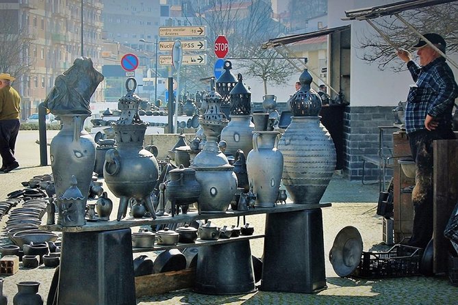 Vintage car ride in Vila Real - Scenic Drive and the Red Bridge Out of Vila Real