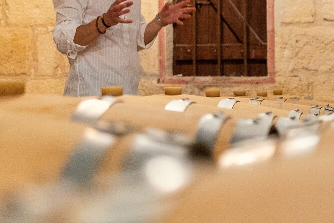 Visit and Tasting Château Saint-Georges Cote Pavie, Grand Cru Classé - Visiting the Renovated Vat Room and Cellar