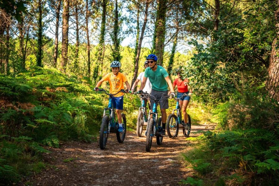 Visit Hossegor on an all-terrain electric scooter - with a guide - Starting Point at Village-Club Cap Océan