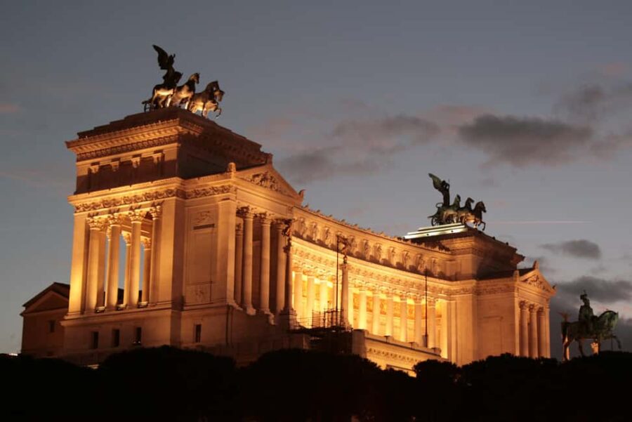 Vittoriano Access & 360° Panoramic Terrace with Audioguide - Climbing to the Panoramic Terrace via Modern Glass Elevator