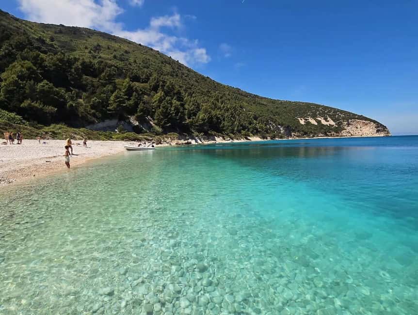 Vlora: Haxhi Ali Cave and Shën Vasil Beach Boat Tour - Secluded Shën Vasil Beach and Rock Formations