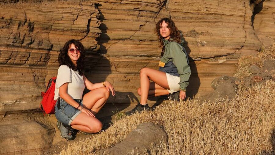 Volcano Island: Trekking among Volcanic Caves and Landscapes - From Lush Forests to the Arid Deserts of Monte Rosso