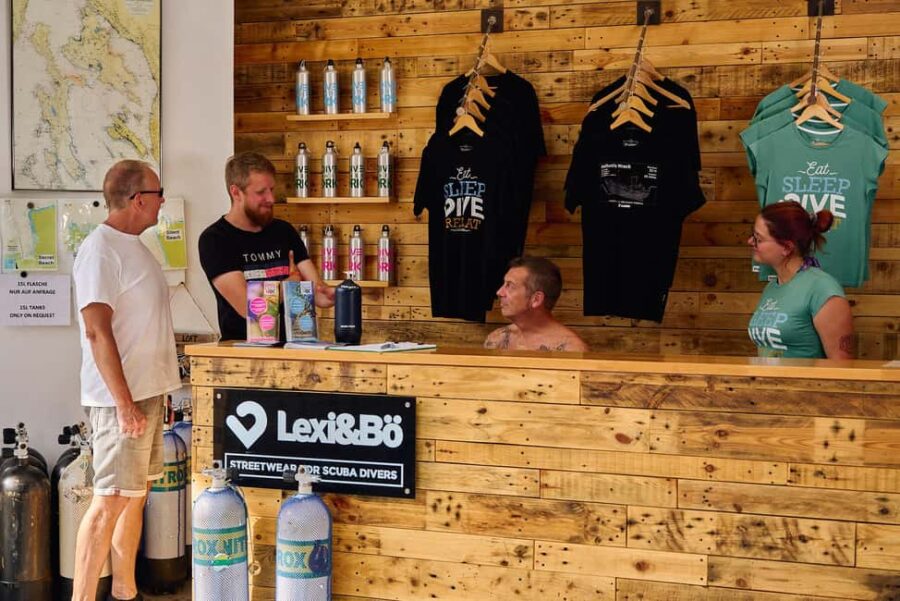 VRBNIK: Non-limit daily Dive ticket - How the Non-limit Dive Ticket Works at DIVE LOFT KRK