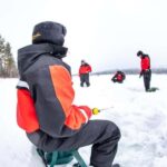 Vuokatti: Ice Fishing Trip with Hot Drinks - Starting Point at Vuokatti Safari Centre