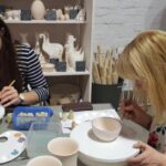 Warsaw: Pottery Decorating Ceramic Workshop - Learning the Art of Decorating with Original Boleslawiec Stamps