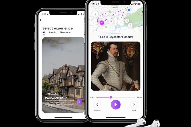 Warwickshire & Stratford-Upon-Avon Self-Guided Audio Tours - Exploring Shakespeare’s Birthplace and Stratford-upon-Avon