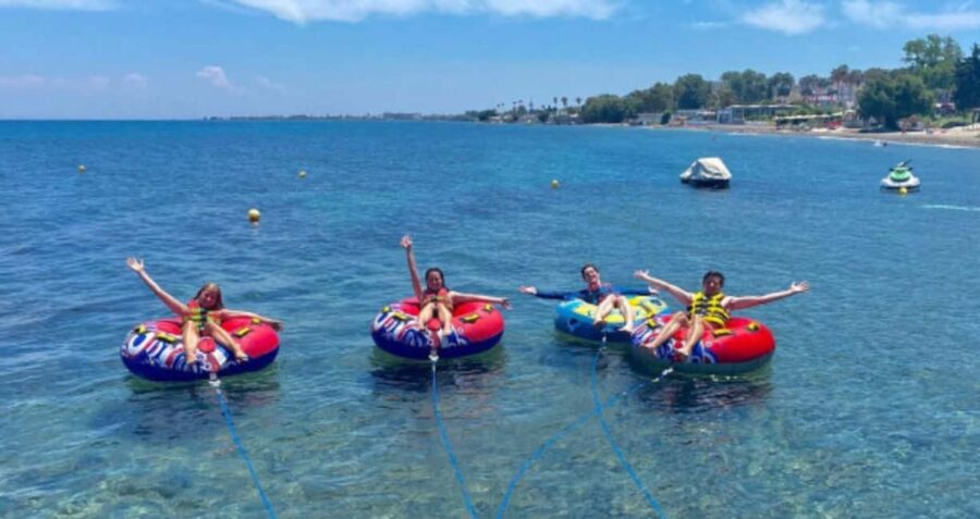 Water Tubing Adrenaline Pack - The Boat and Equipment Behind the Water Tubing Thrill