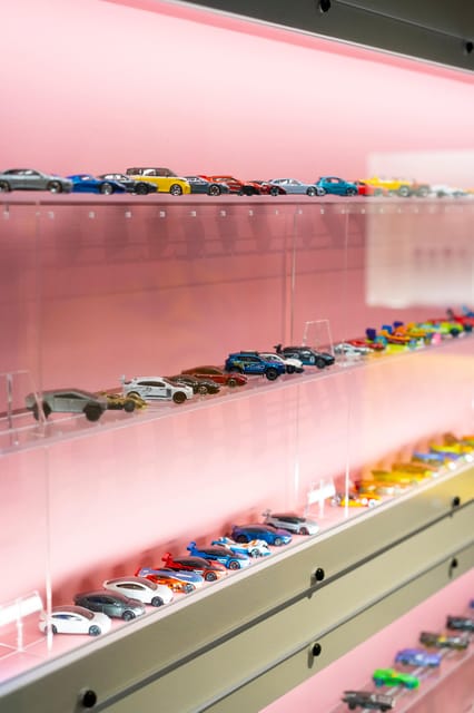Wheels & Heels Entrance Ticket - Over 9,000 Toy Vehicles, From Matchbox to Modern Hot Wheels
