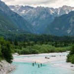 Whitewater Paddle Boarding on Soca River - Safety and Instruction in the Flat Water Zone
