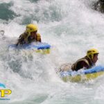 Whitewater swimming (Hydrospeed) on the Durance - Expert Guides and Group Management