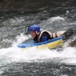 Whitewater swimming (hydrospeed) on the Ubaye - The Ubaye River: The Perfect Setting for Whitewater Swimming