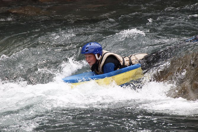 Whitewater swimming (hydrospeed) on the Ubaye - The Ubaye River: The Perfect Setting for Whitewater Swimming
