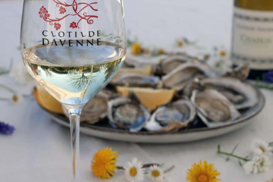 Wine and oyster tasting at Chablis - The Art of Wine and Oyster Pairing in Chablis