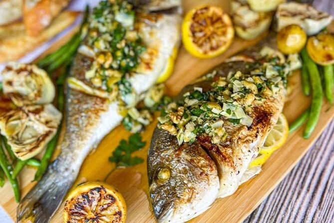 Wine & Oysters & AUTHENTIC boat tour with GOURMET LUNCH in price - Gourmet Lunch in a Historic Olive Grove