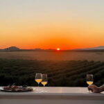 Wine tasting under the Stars in the vineyards of Agrigento - The Setting at Agrigento’s Vineyards at Sunset