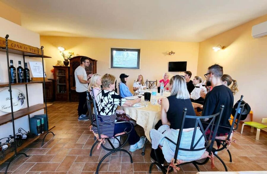 Winery Tour with Wine & Food Tasting in Montepulciano - Starting At the Heart of Tuscany: Podere Casa al Vento