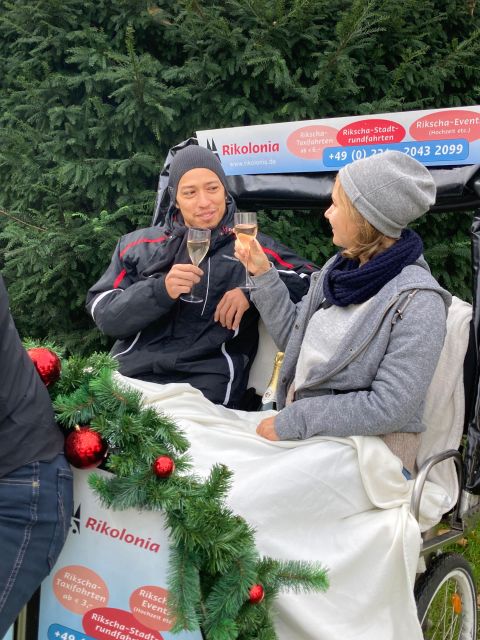 Winter Champagne Tour by Rickshaw - Starting from the Friedrich Wilhelm III Equestrian Statue