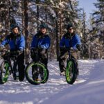 Winter eFatbike Tour in Snowy Forest in Rovaniemi Apukka Resort - The Unique Arctic Forest Landscape