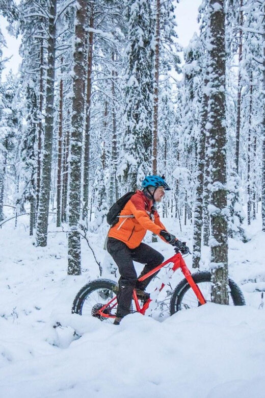 Winter Electric Fat bike Experience - Rovaniemi’s Snowy Forests as a Biking Playground