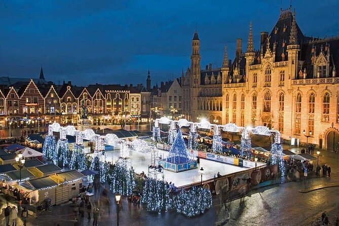 Winter Wonderland Day Trip from Paris to Bruges - Free Exploration and Lunch Time