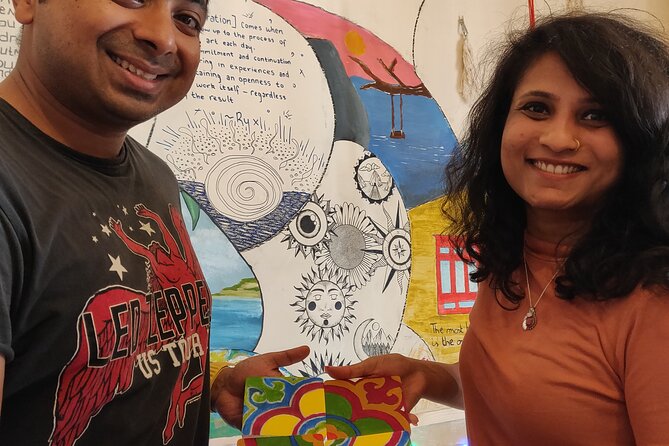 Workshop: Maltese Souvenir Tile Design Experience - Creating a Custom Maltese Tile in a Cozy Studio