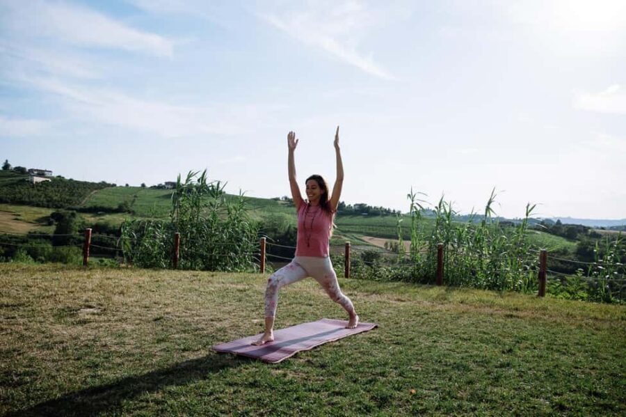 Yoga Lesson in the Langhe Region - Practicing Yoga in the Heart of Northern Italy’s Scenic Landscape