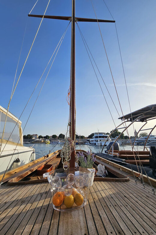 Zadar highlights - Zadar discovery Short tour - Zadar’s Coastal Charm on a Retro Wooden Boat